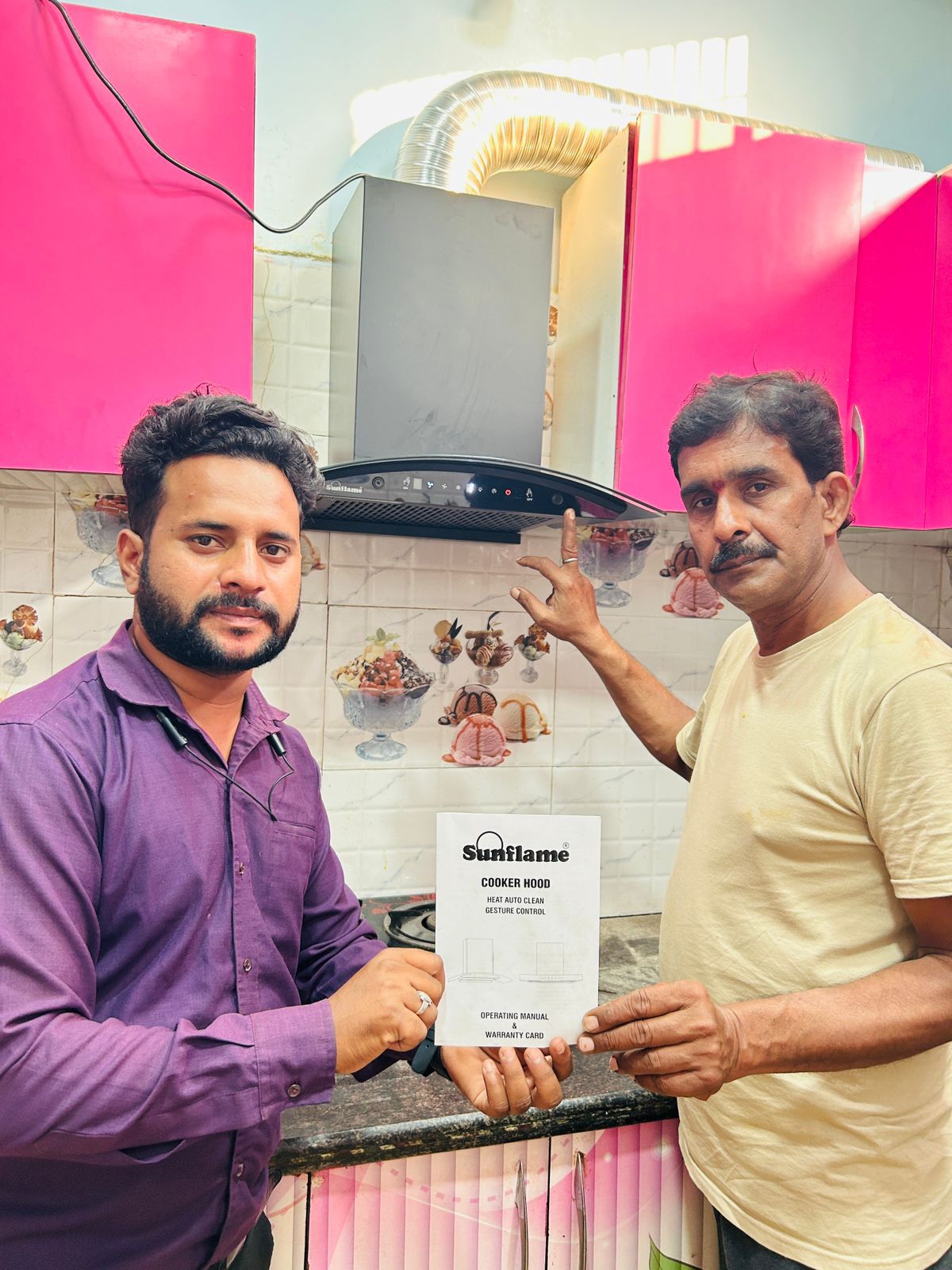 Durgesh Shripal with Client 2